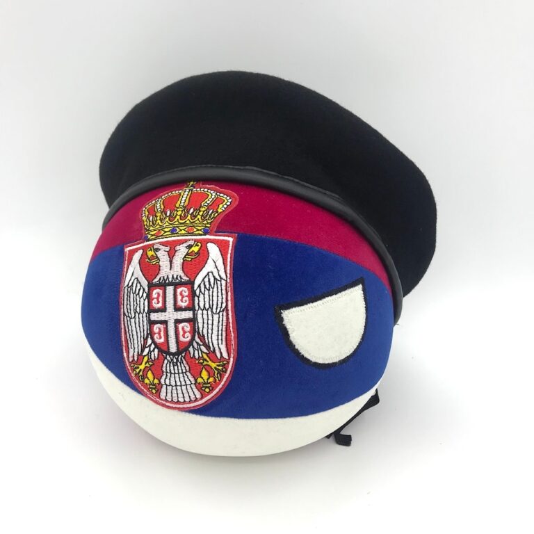 Serbia Countryball Plush